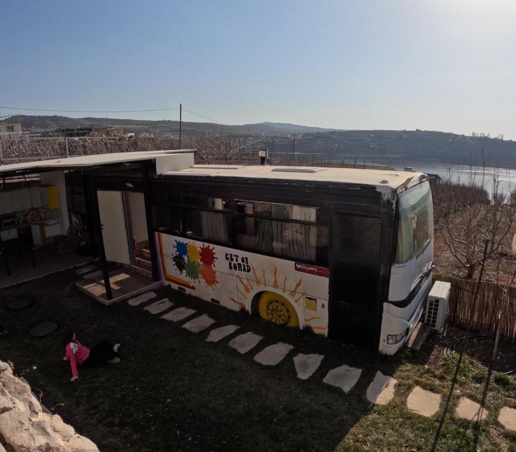 The Bus Daire Majdal Shams Dış mekan fotoğraf
